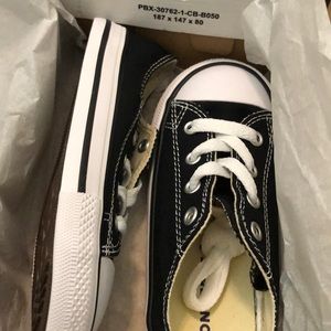 Black and White converse Oxfords